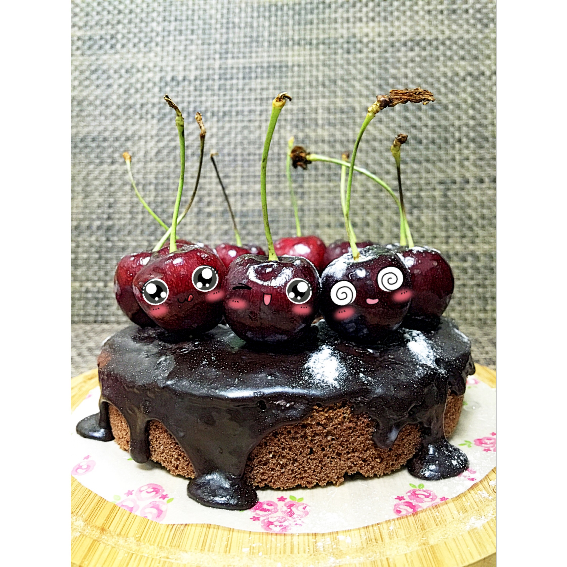 巧克力戚风蛋糕