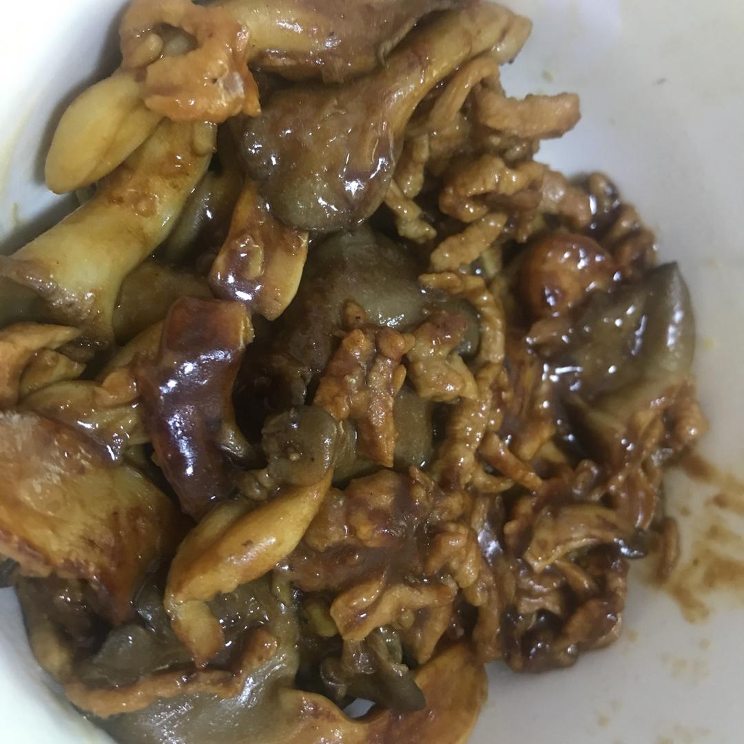 蘑菇炒肉