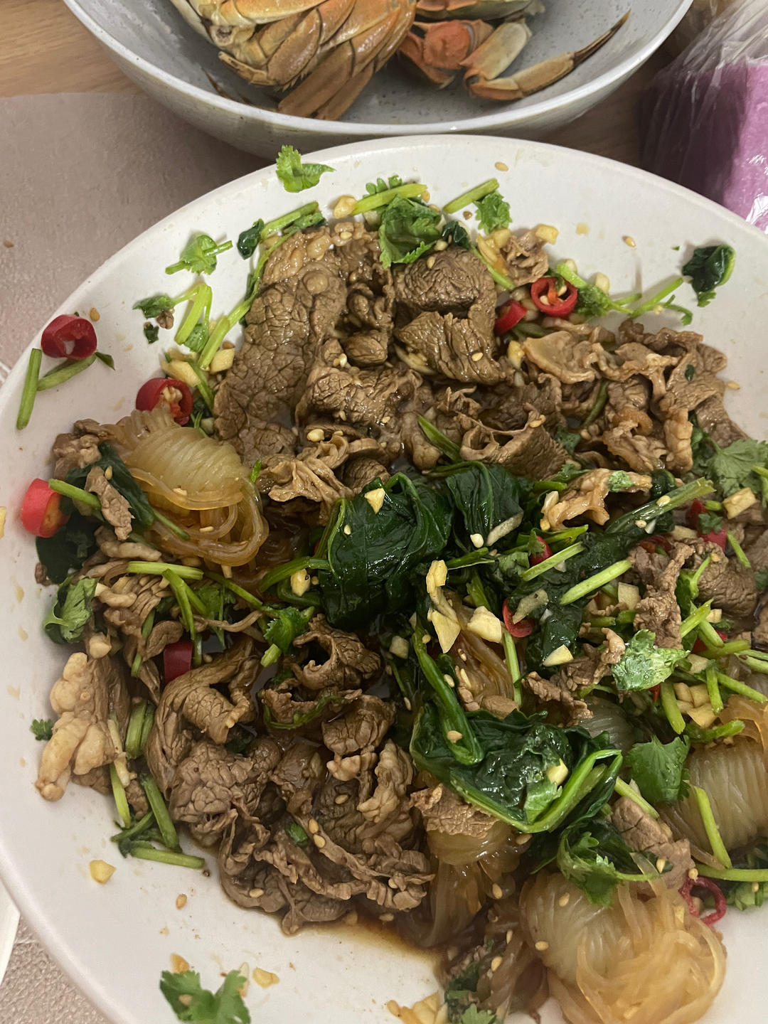 低脂凉拌肥牛