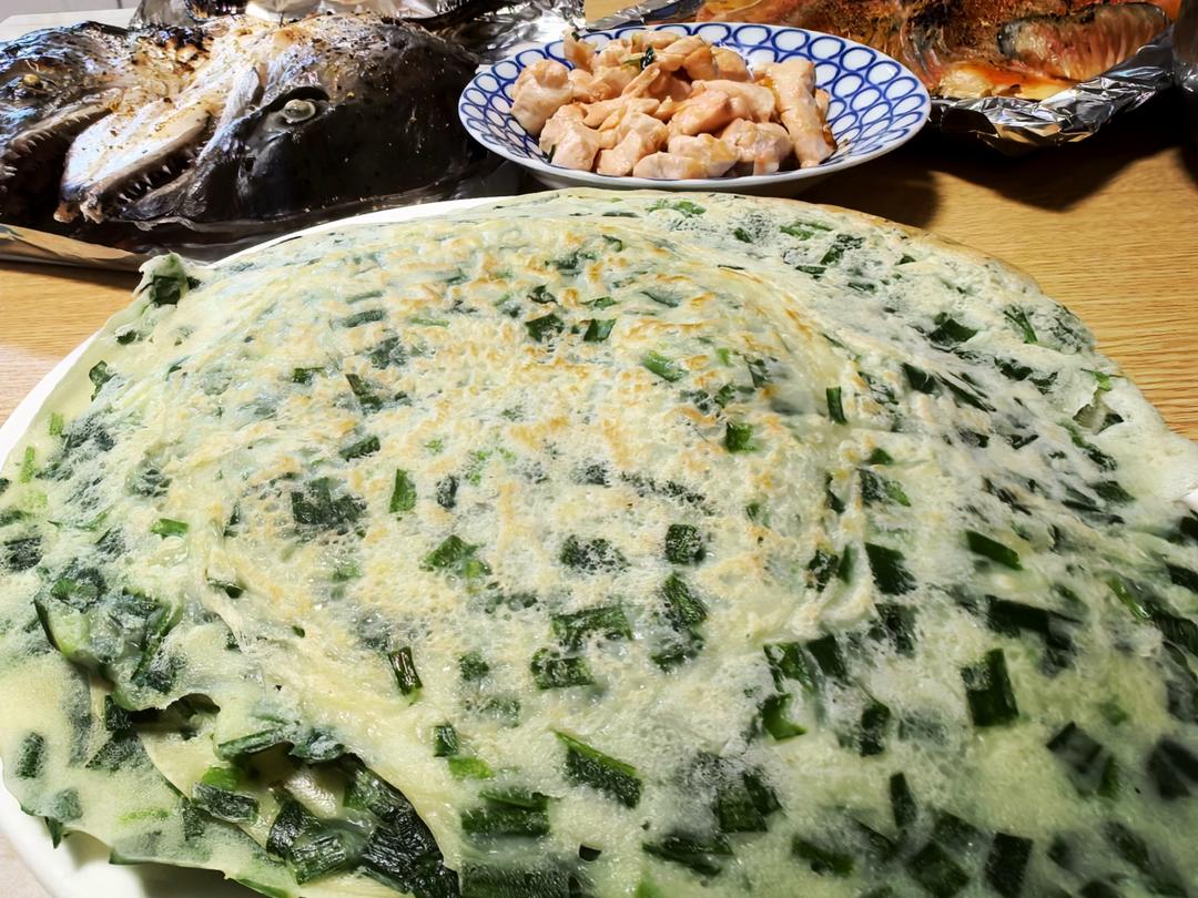 韭菜饼