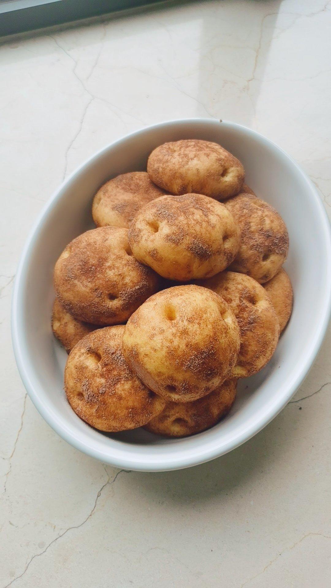 西米胖做的中式面点土豆包丨一款像土豆的包子