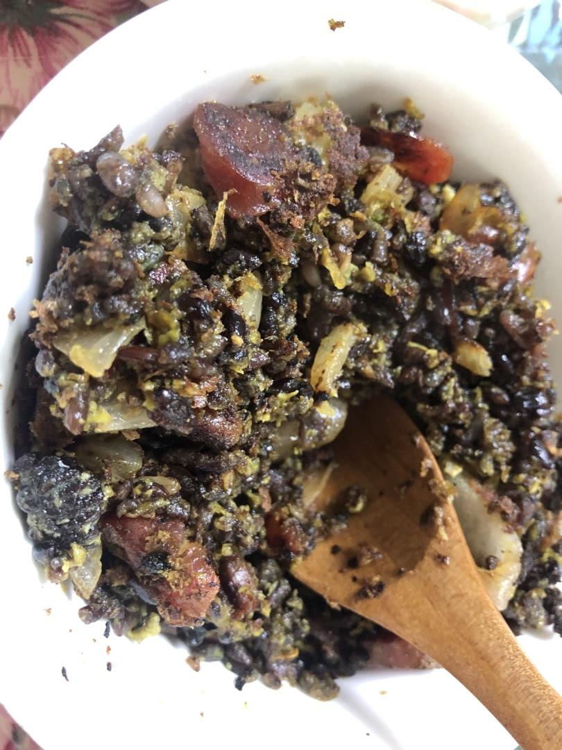 【懒人快餐】咖喱蛋炒饭