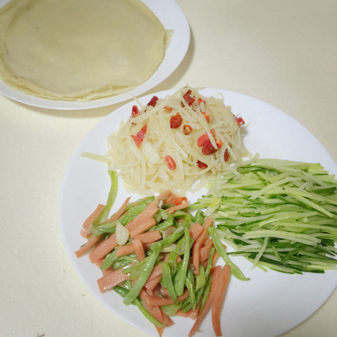 春饼 —薄如纸