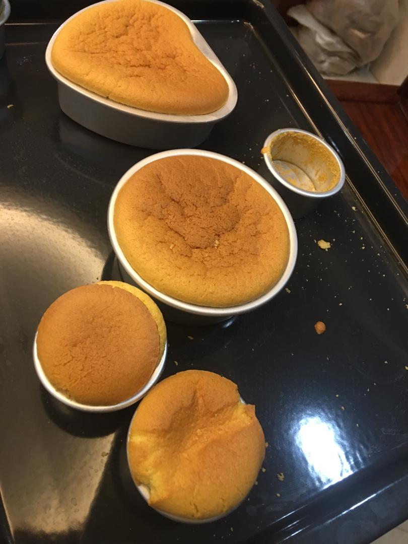 烤箱做蛋糕（戚风蛋糕的做法）