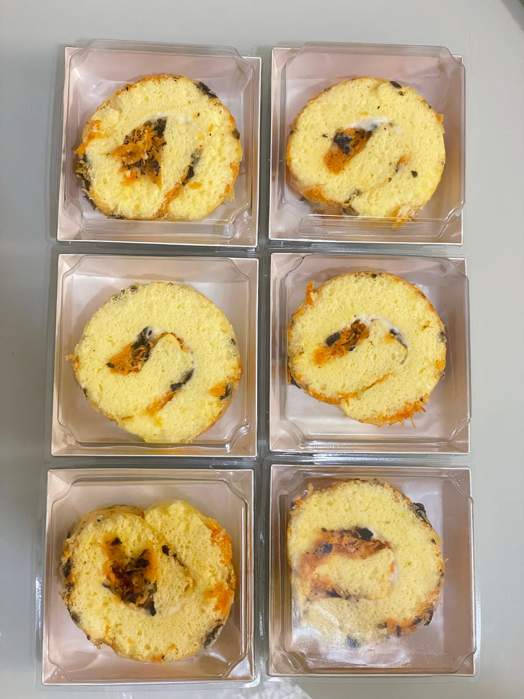 帕马森芝士肉松卷