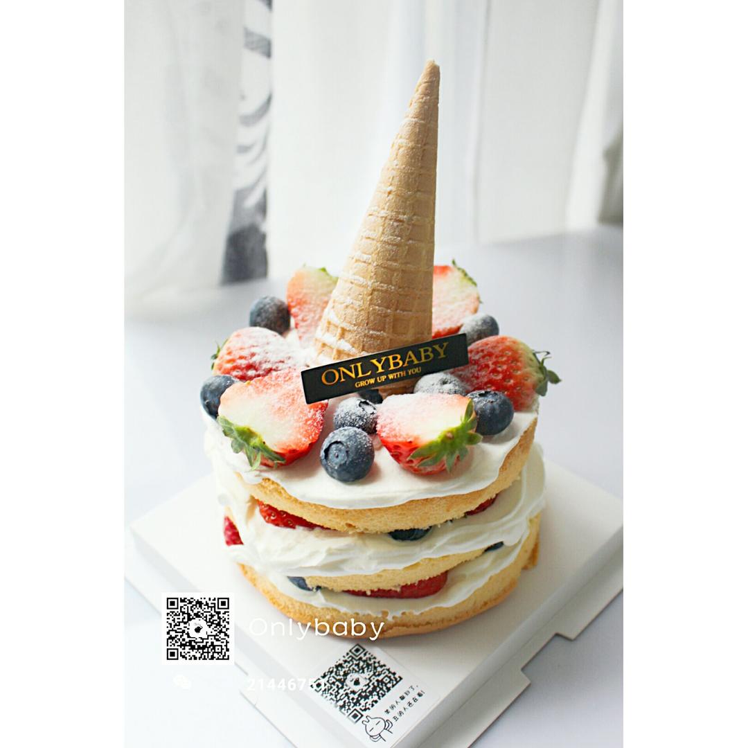 圣诞呆萌裸蛋糕