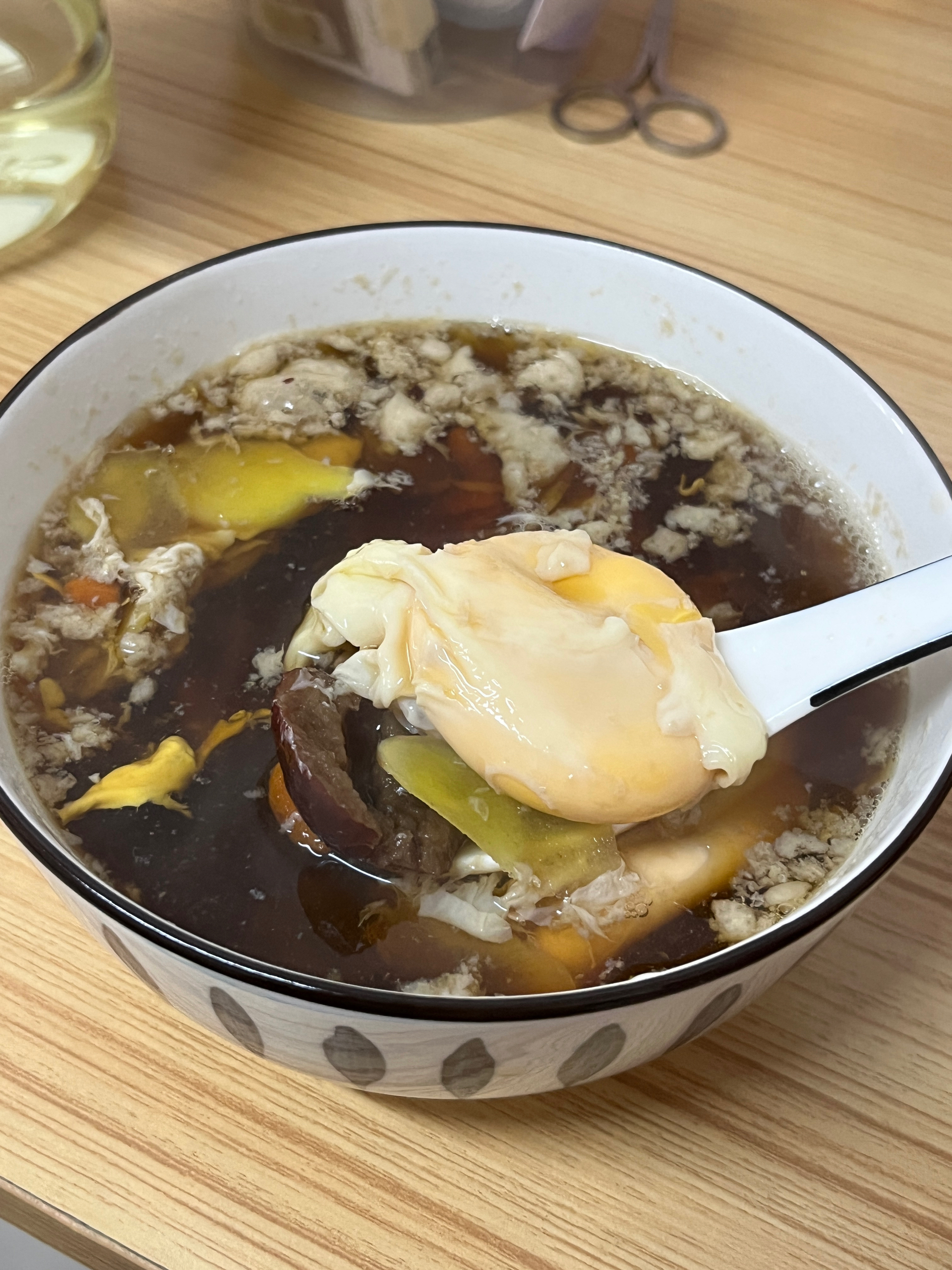 红糖姜枣鸡蛋暖宫汤的做法