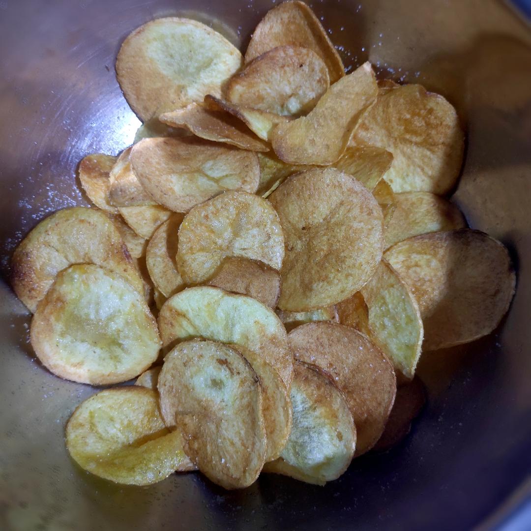 香酥土豆片(油炸版)的做法