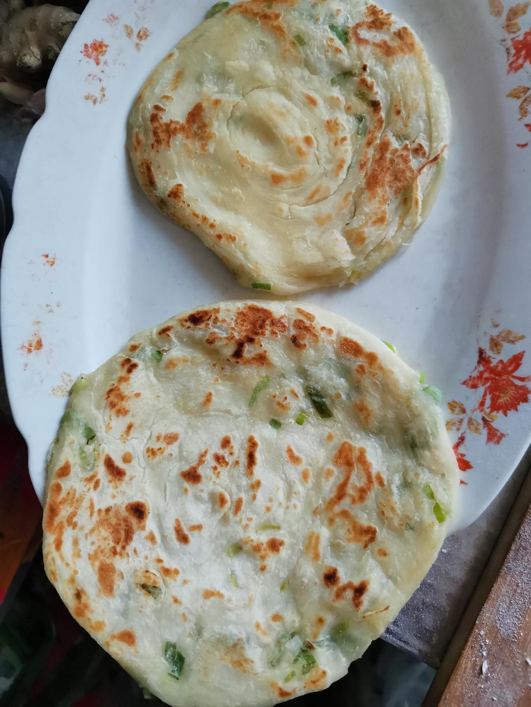 葱油饼家庭版（外酥里嫩）