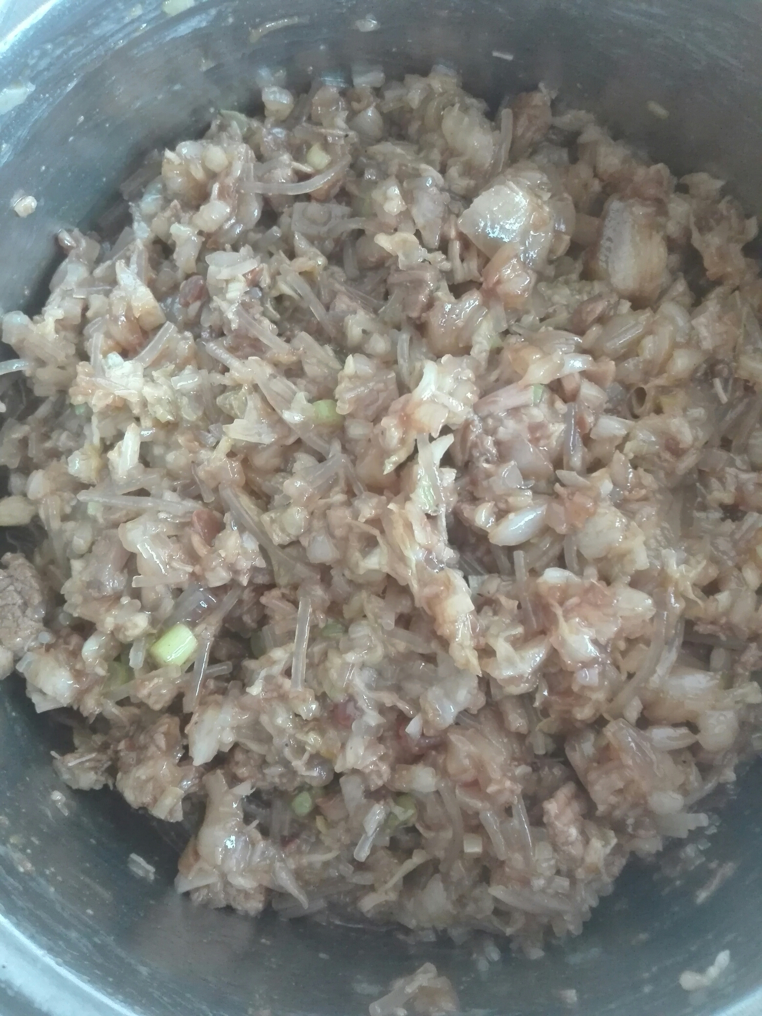 酸菜肉蒸饺的做法 步骤4