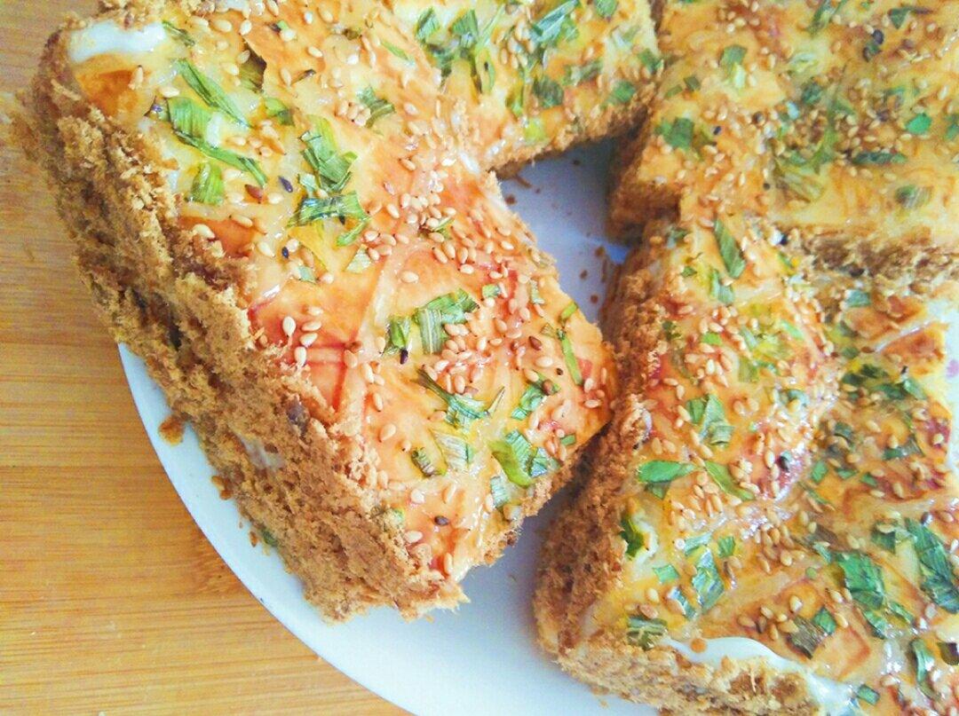 厨师机版肉松香葱面包卷——附香浓肉松做法