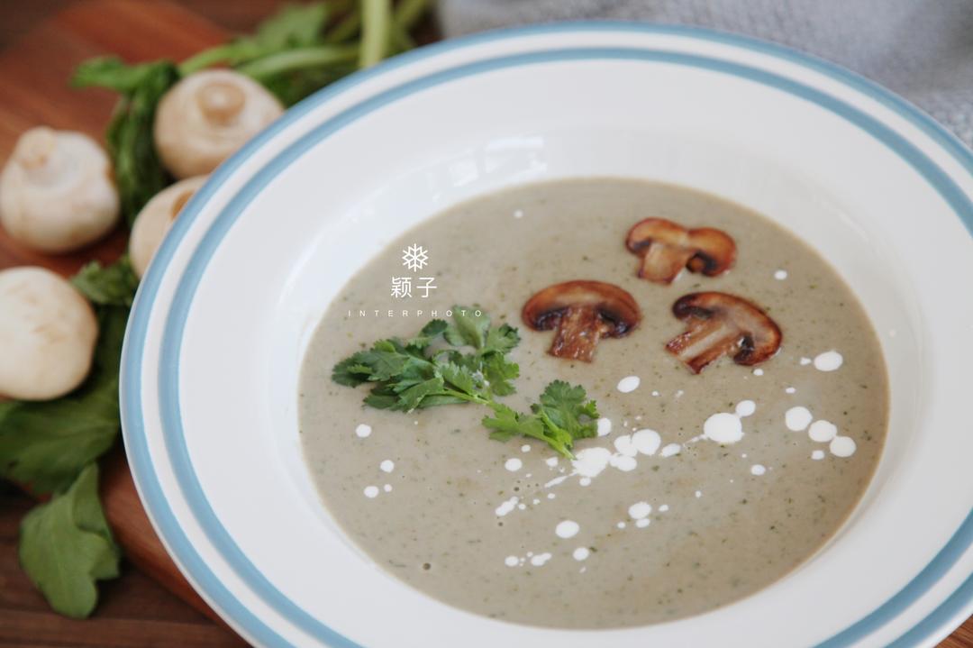蘑菇浓汤的做法