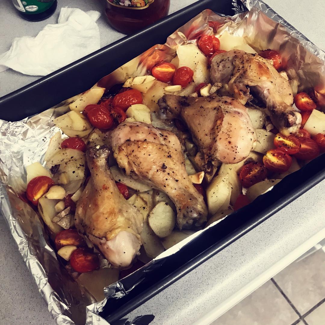 【法式烤鸡腿】