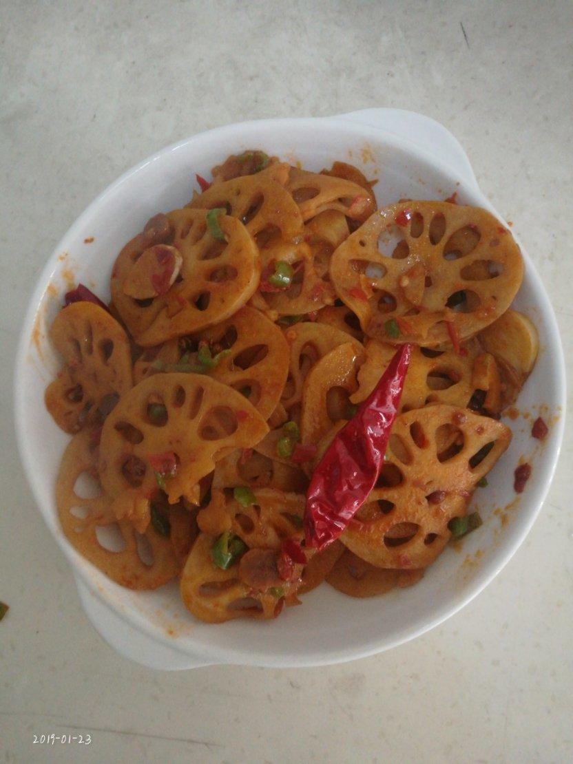 素炒藕片