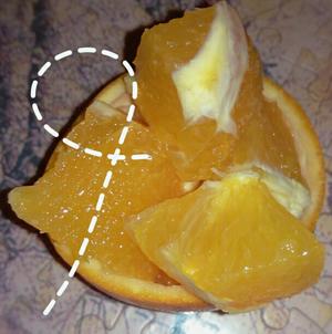 橙子的酷炫吃法的做法 步骤5