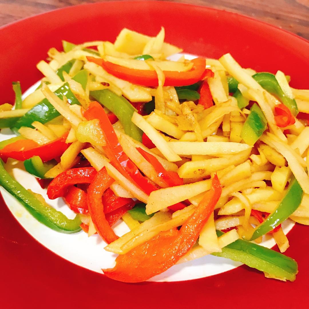 青椒土豆丝