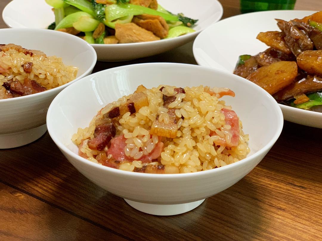 腊味糙米饭（懒人版）的做法