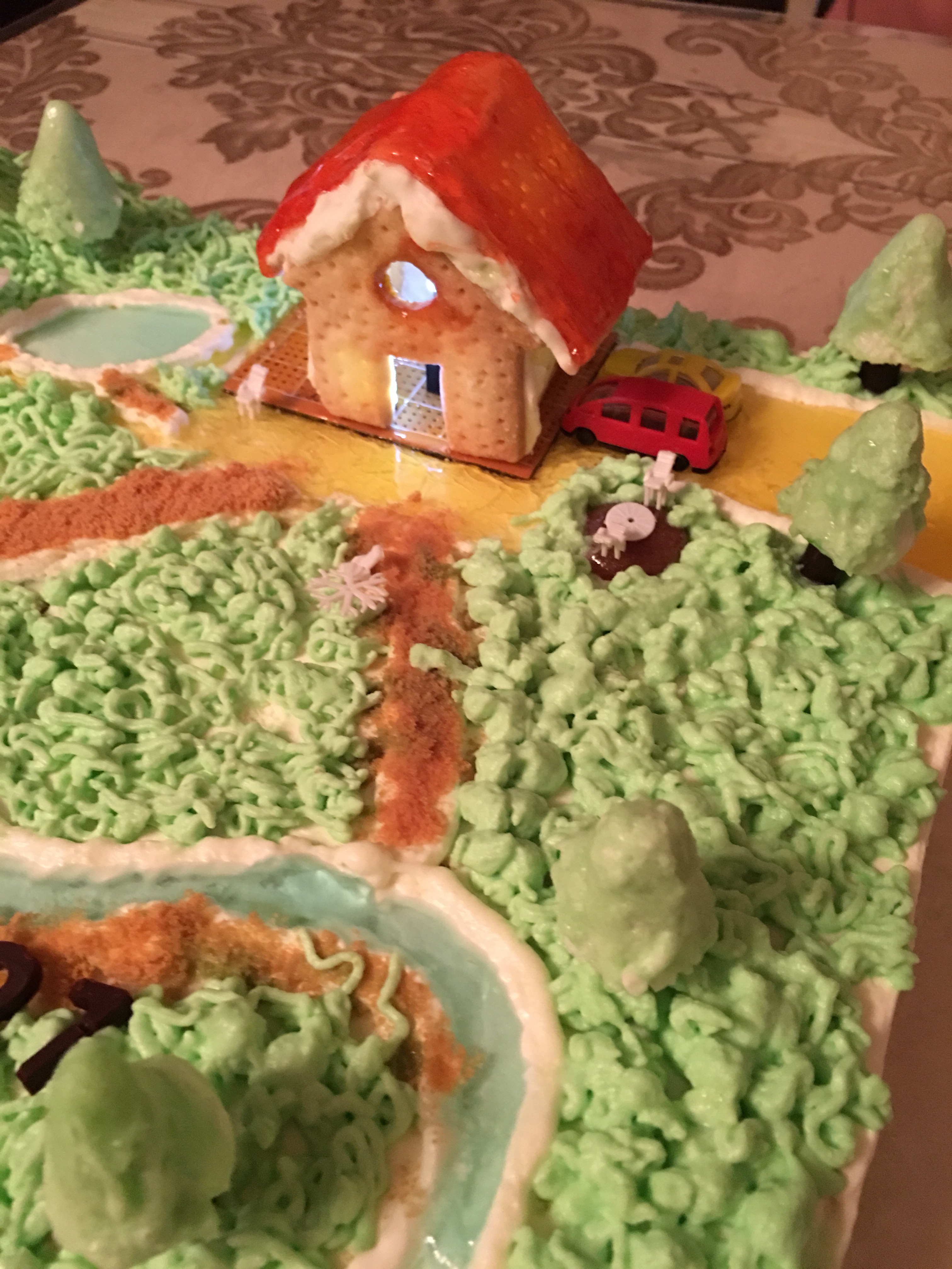 情景蛋糕-理想家园的做法 步骤6
