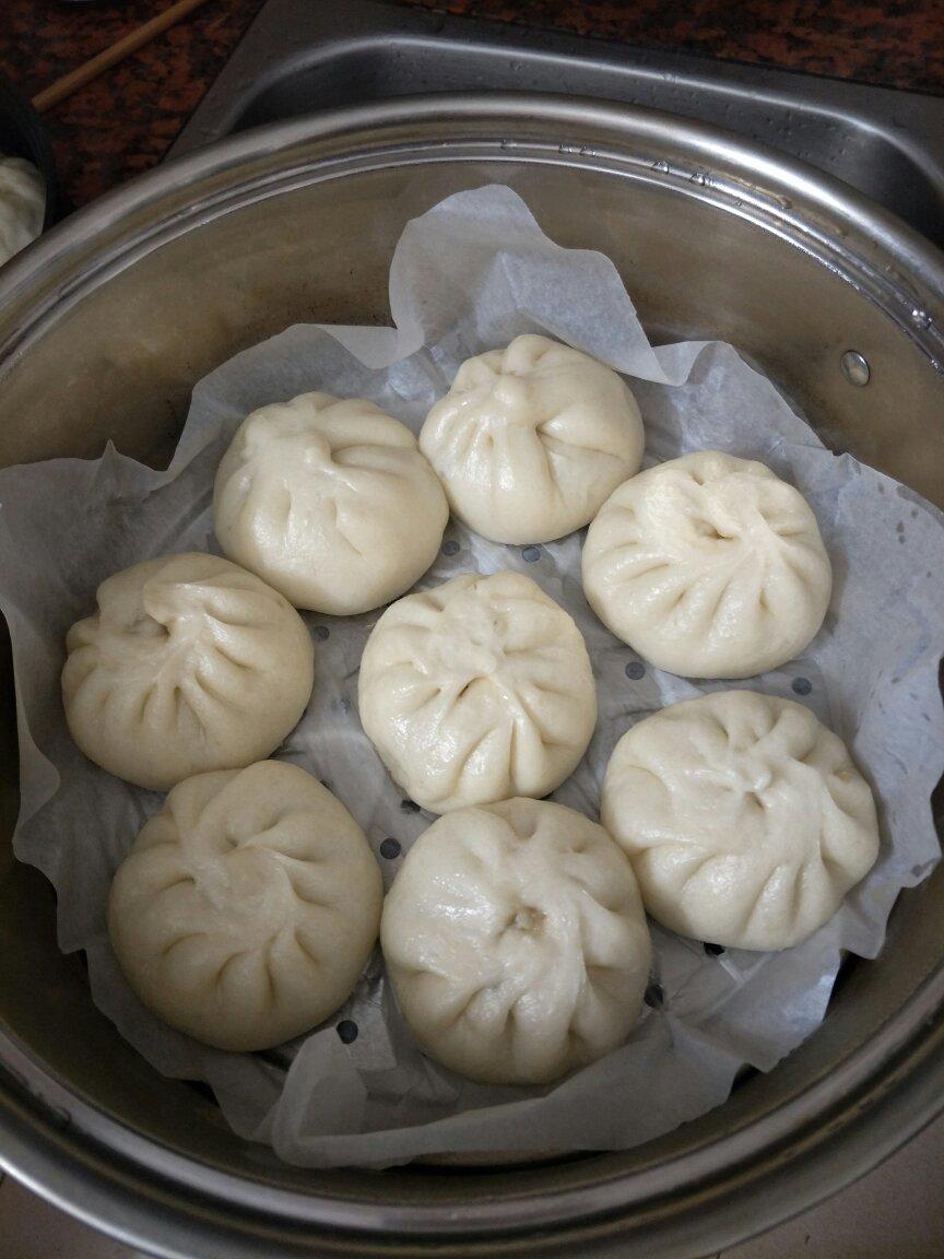 家庭手工肉馅大包子