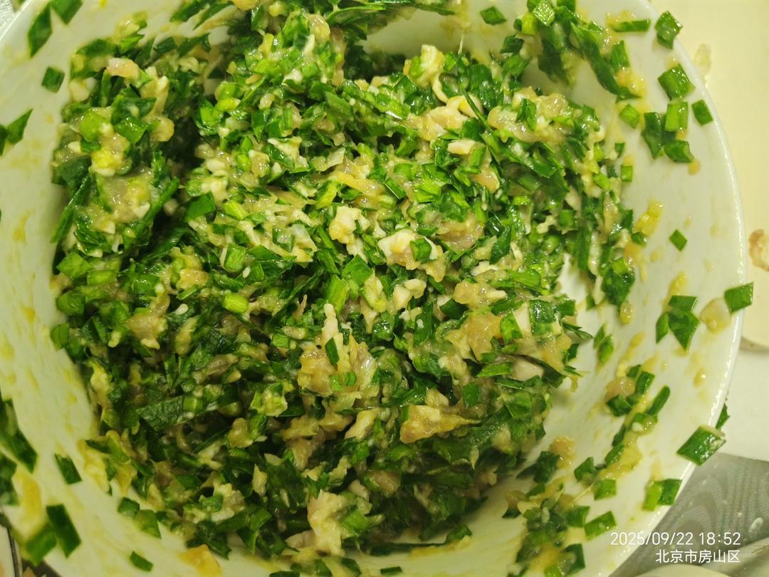 韭菜猪肉饺子馅