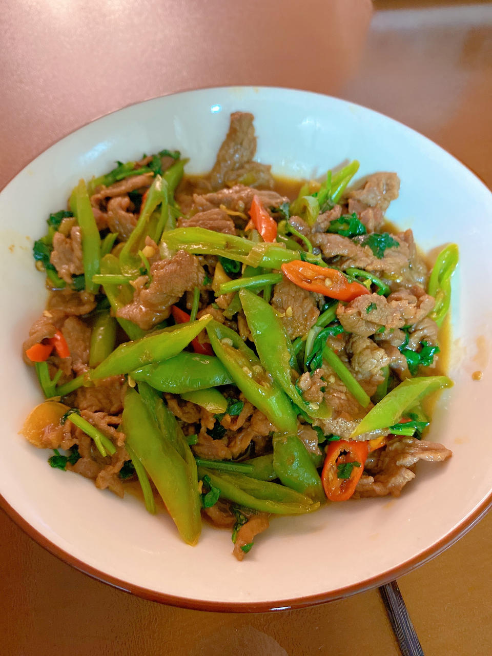 小炒黄牛肉，肉嫩味香！太好吃了简直是米饭杀手！