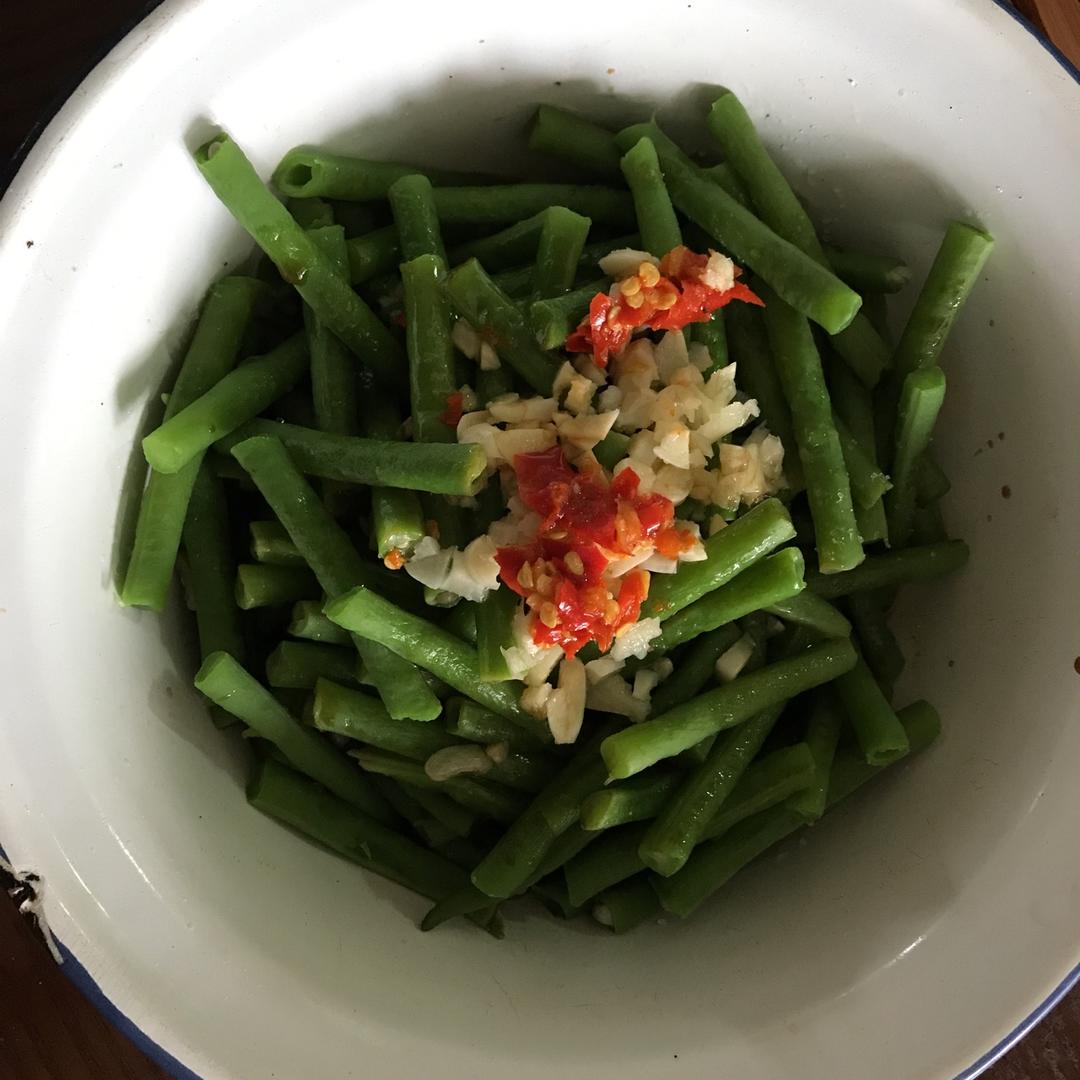 凉拌缸豆