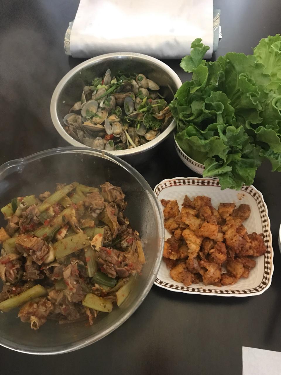 凉拌花甲