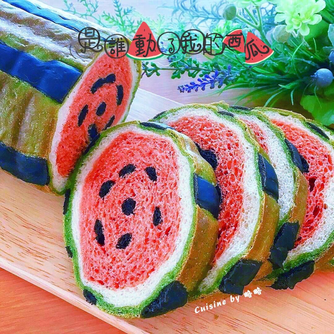 【西瓜吐司】-给视觉降温