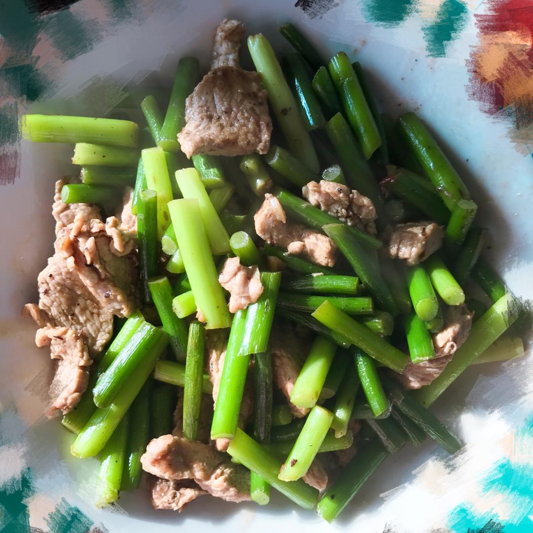蒜薹炒肉