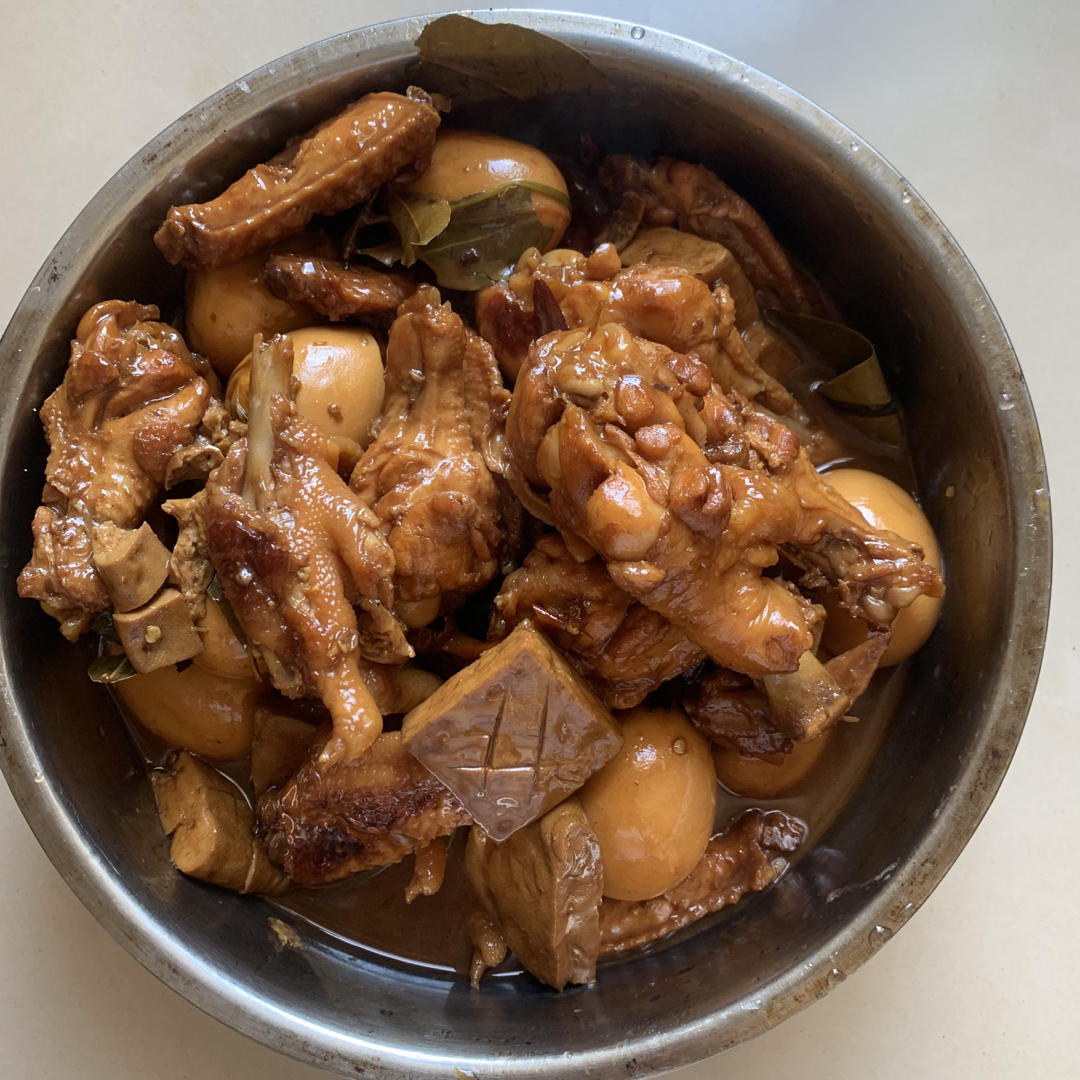 爆好吃的卤鸡腿 卤蛋❗电饭煲 炒锅都可以做~
