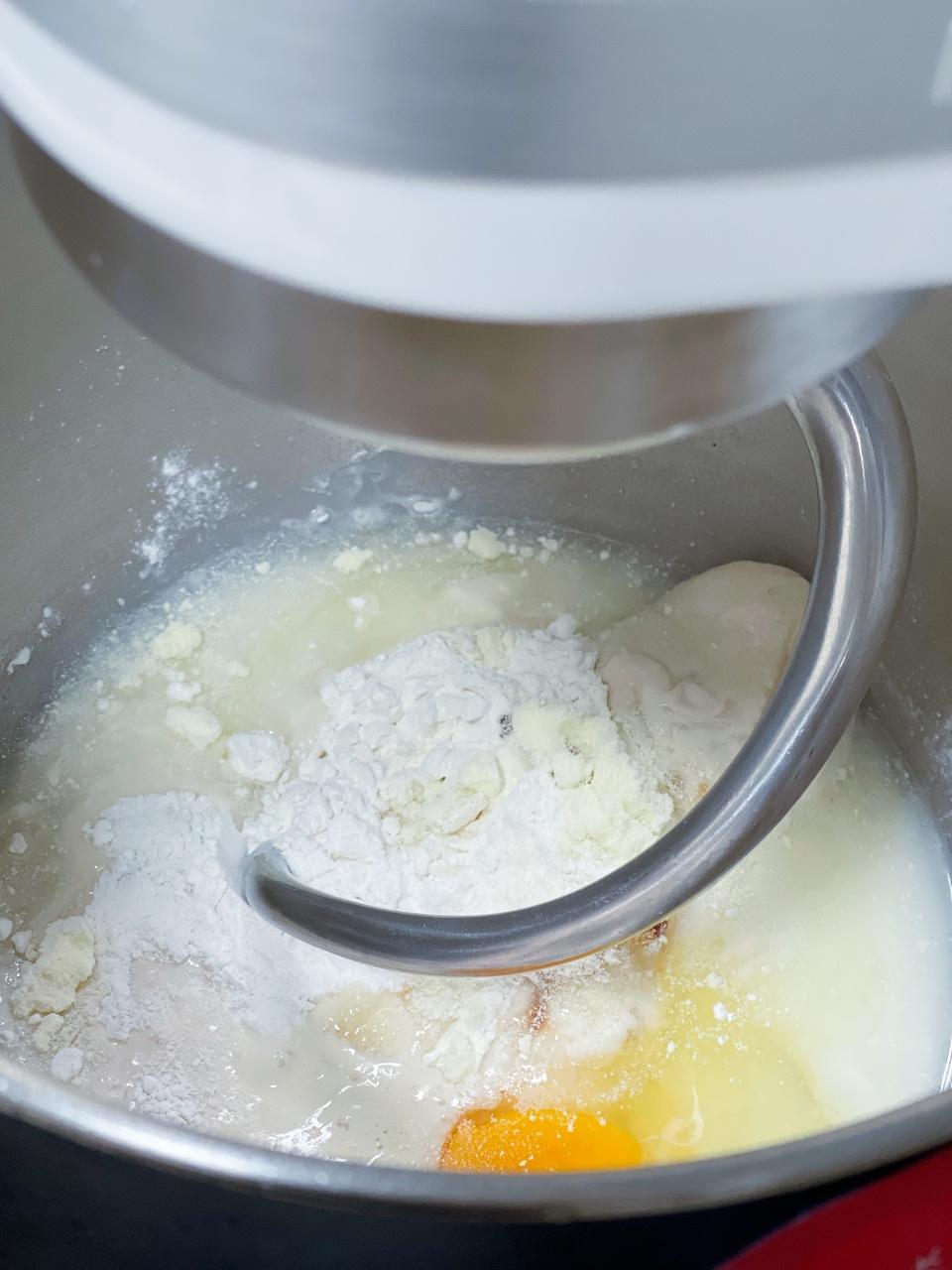 纯奶手撕吐司的做法 步骤1