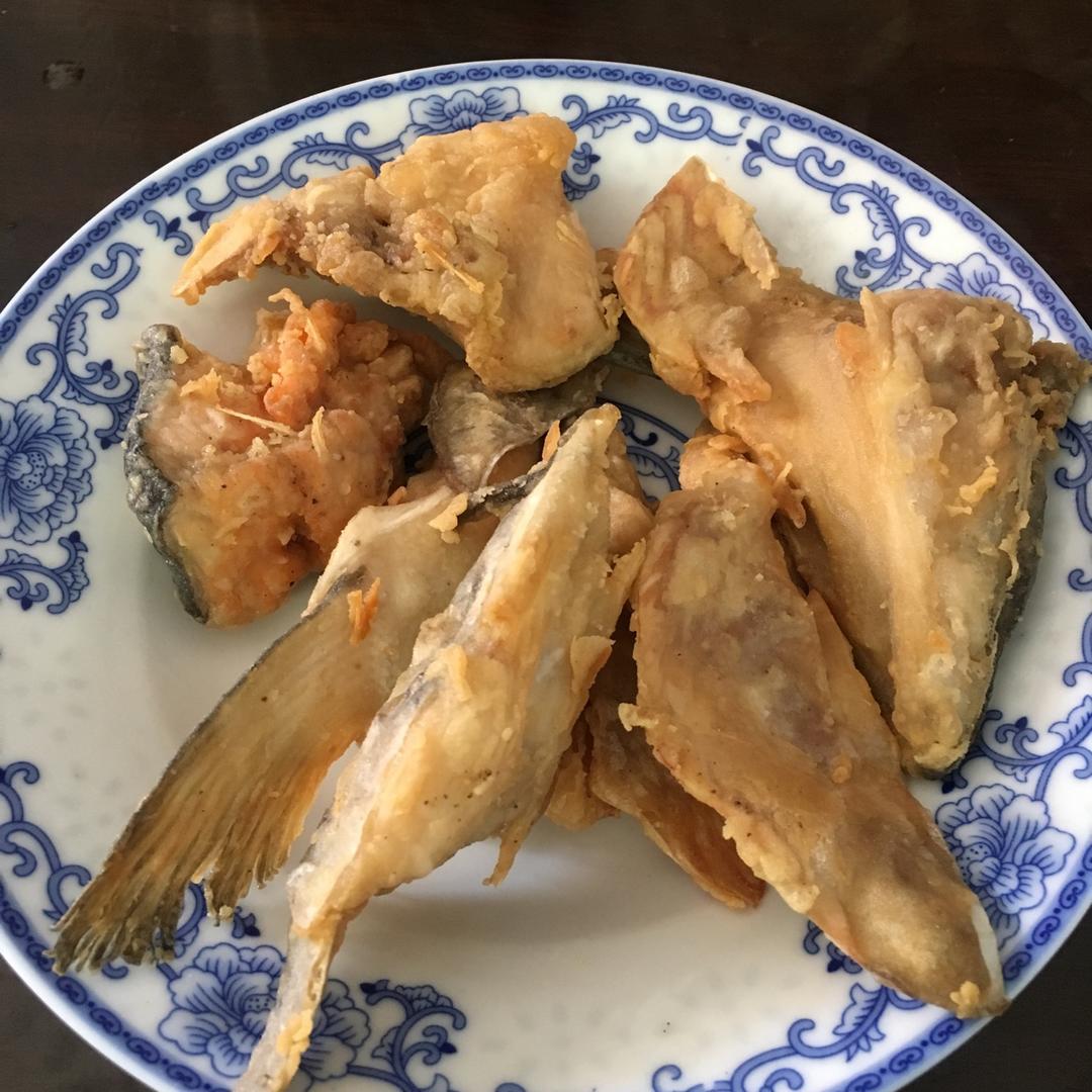 香煎好吃三文鱼头（腌制做到位，不用去日料店吃啦😄）