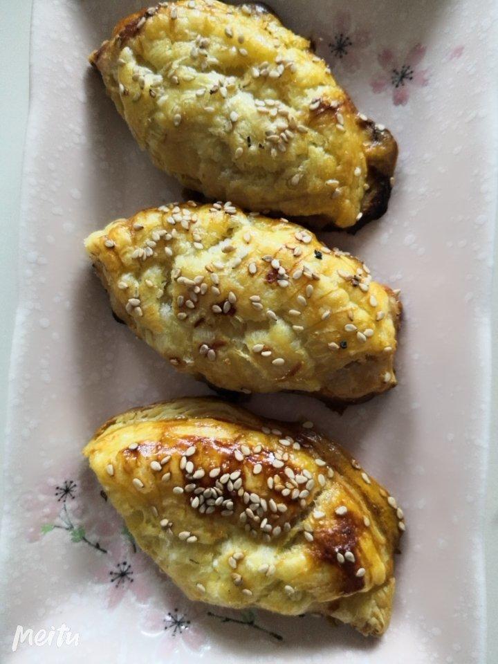 超简单香蕉蛋挞酥