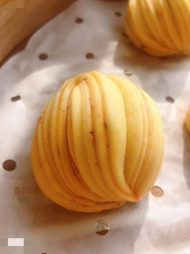 胡萝卜汁花卷馒头