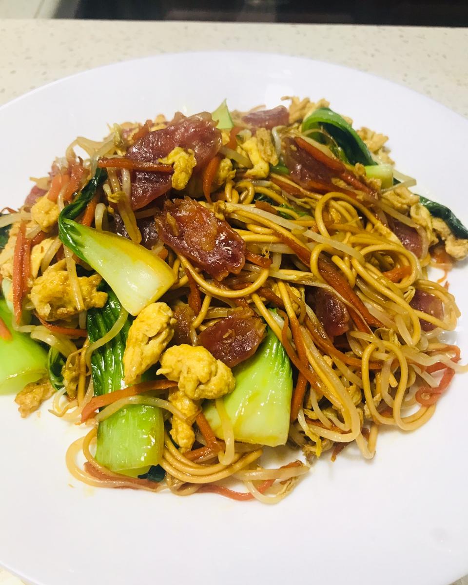 在家做出街头风味的炒面
