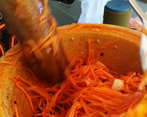 泰国房太的胡萝卜沙拉的做法