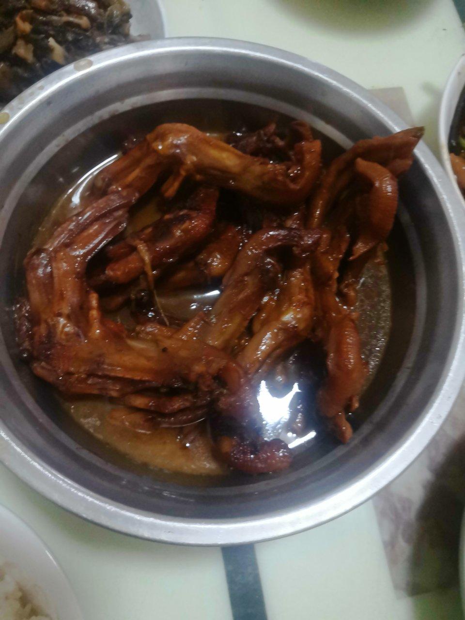 卤鸭掌不好吃你打我