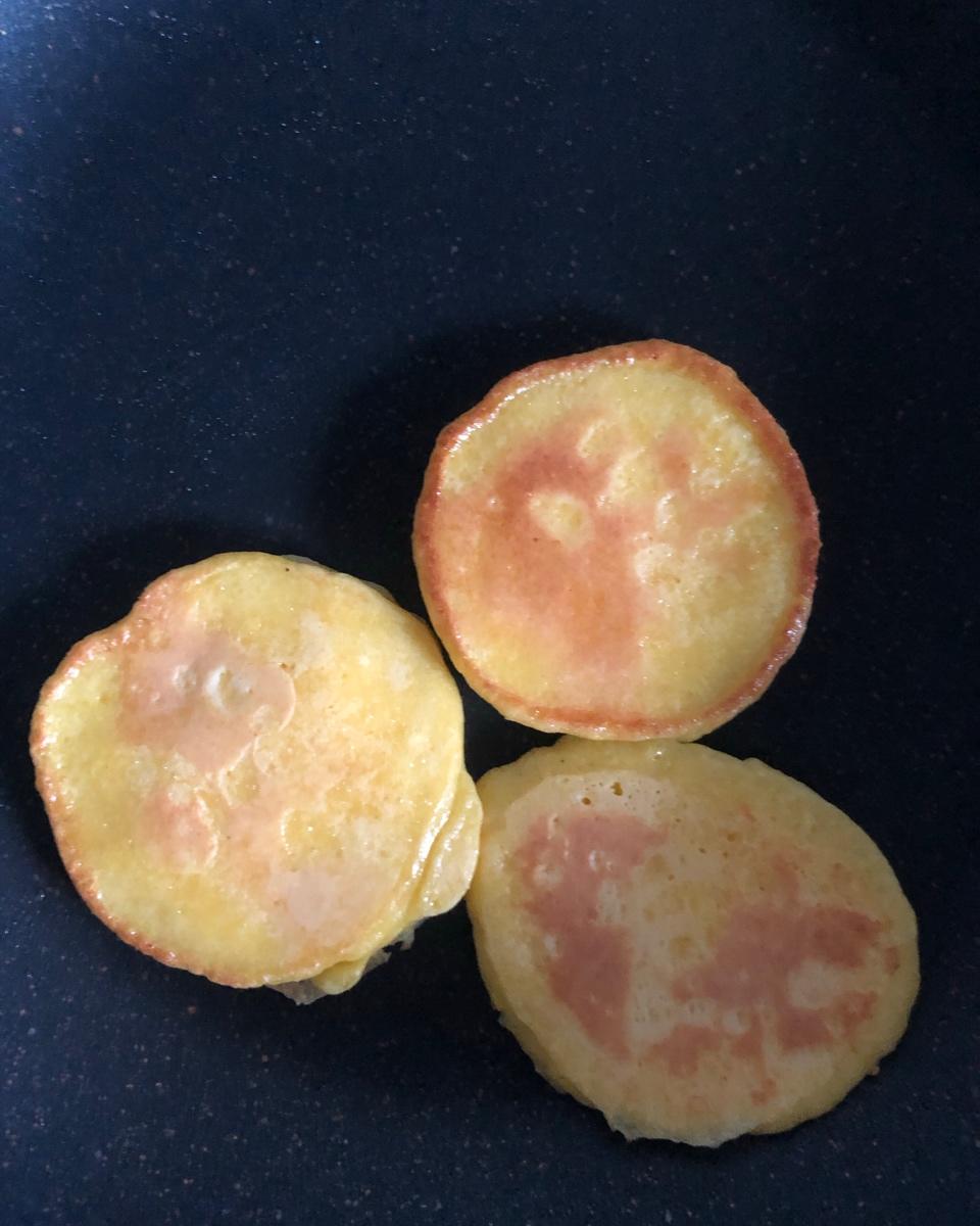 百分之百纯玉米汁打造的——鲜香软糯玉米饼