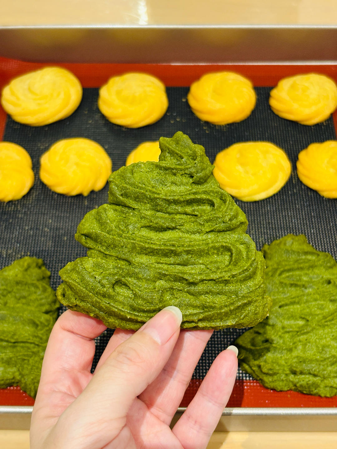 好看又好吃的圣诞树饼干