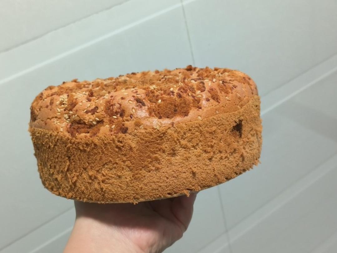 芝士夹心肉松蛋糕🍰