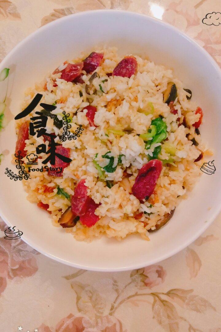 腊味煲仔饭（电饭煲版）