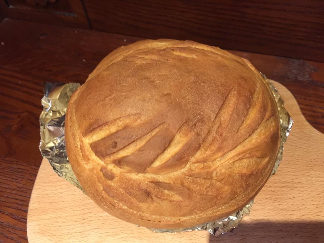「欧包」经典英式布鲁姆面包 English bloomer