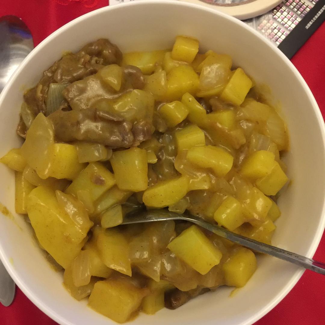 咖喱肥牛饭