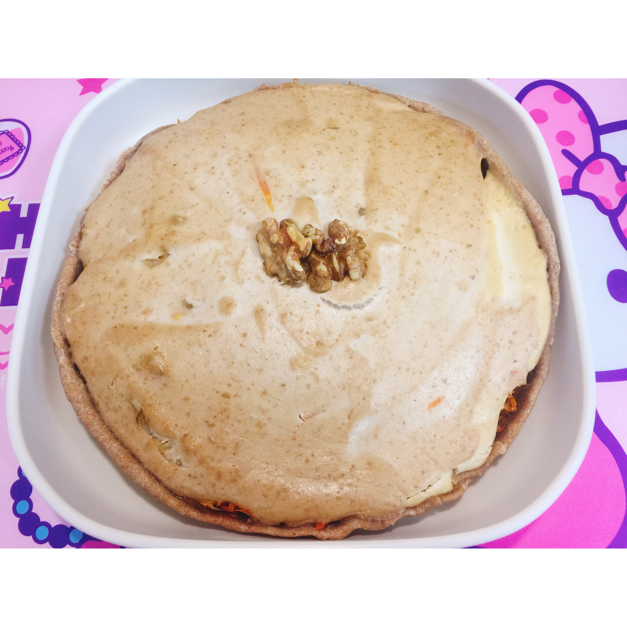 豆腐法式咸派（Tofu Quiche)