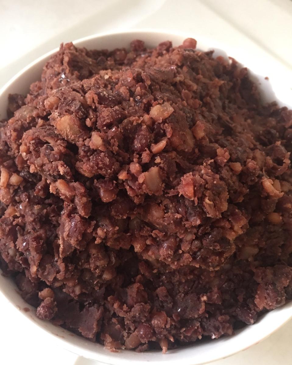 微笑的花朵儿做的快手红豆馅