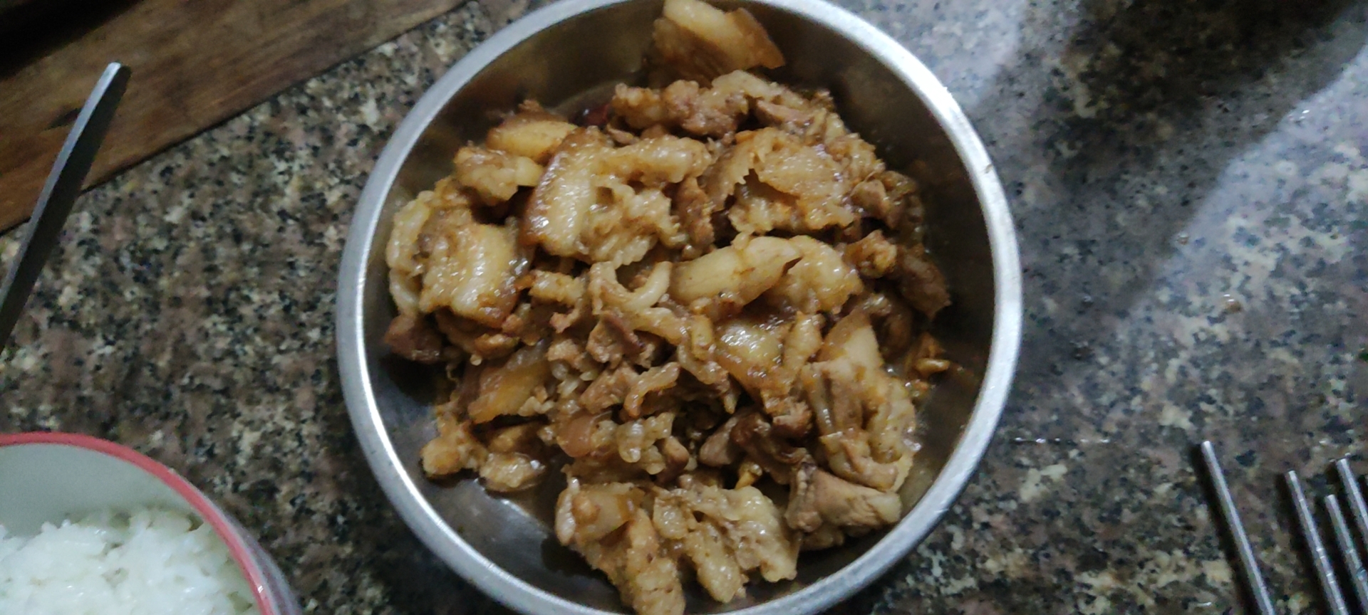 传统炒猪肉