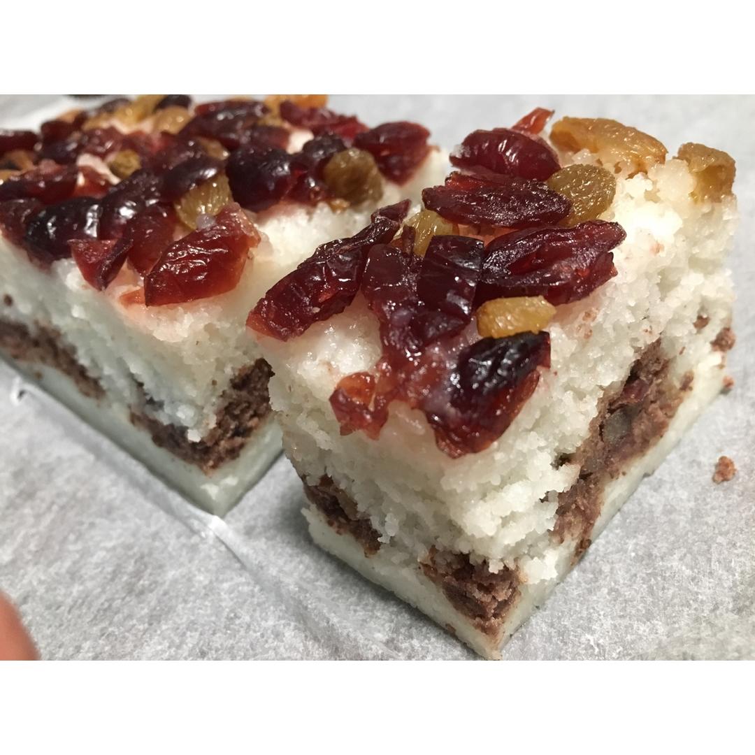 好吃到晕过去的黑加仑红豆松糕😱