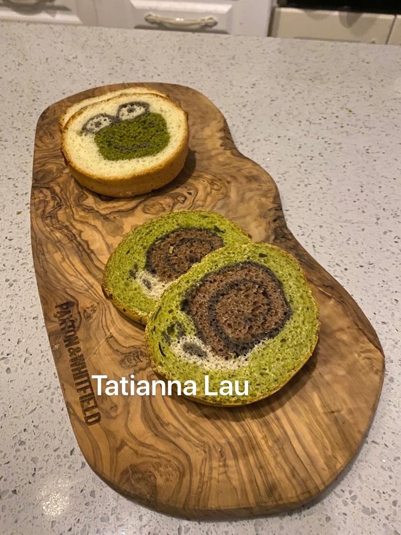 零色素卡通面包