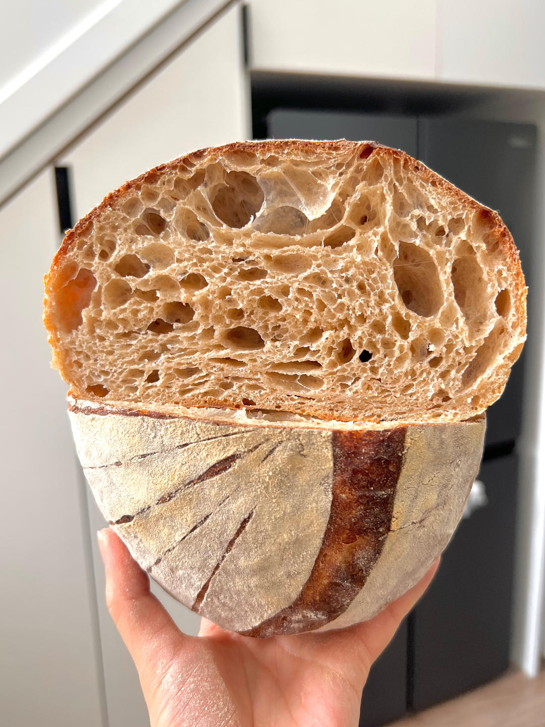 如何制作气孔开放的基础款欧包