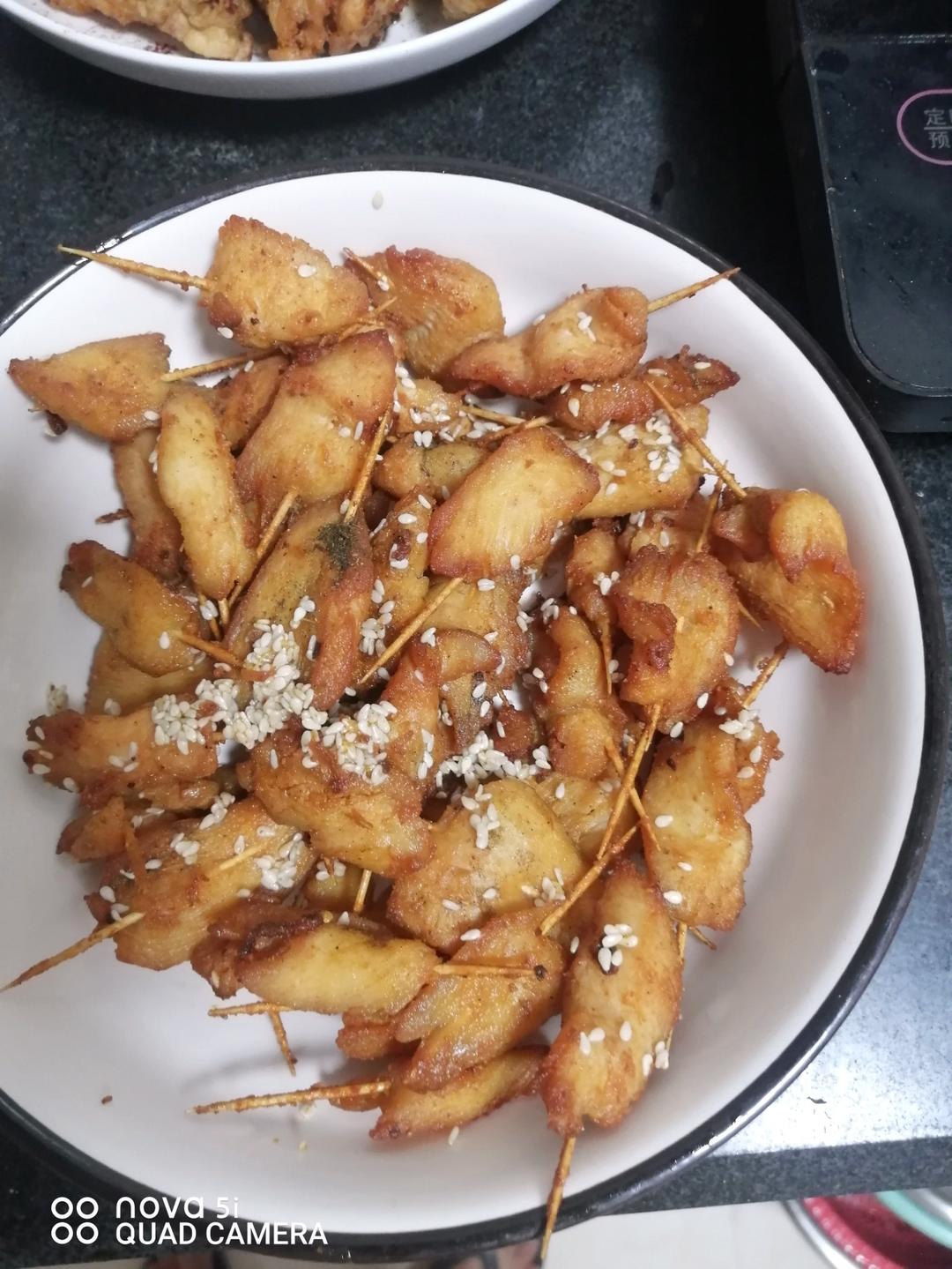 牙签肉（鸡肉版）